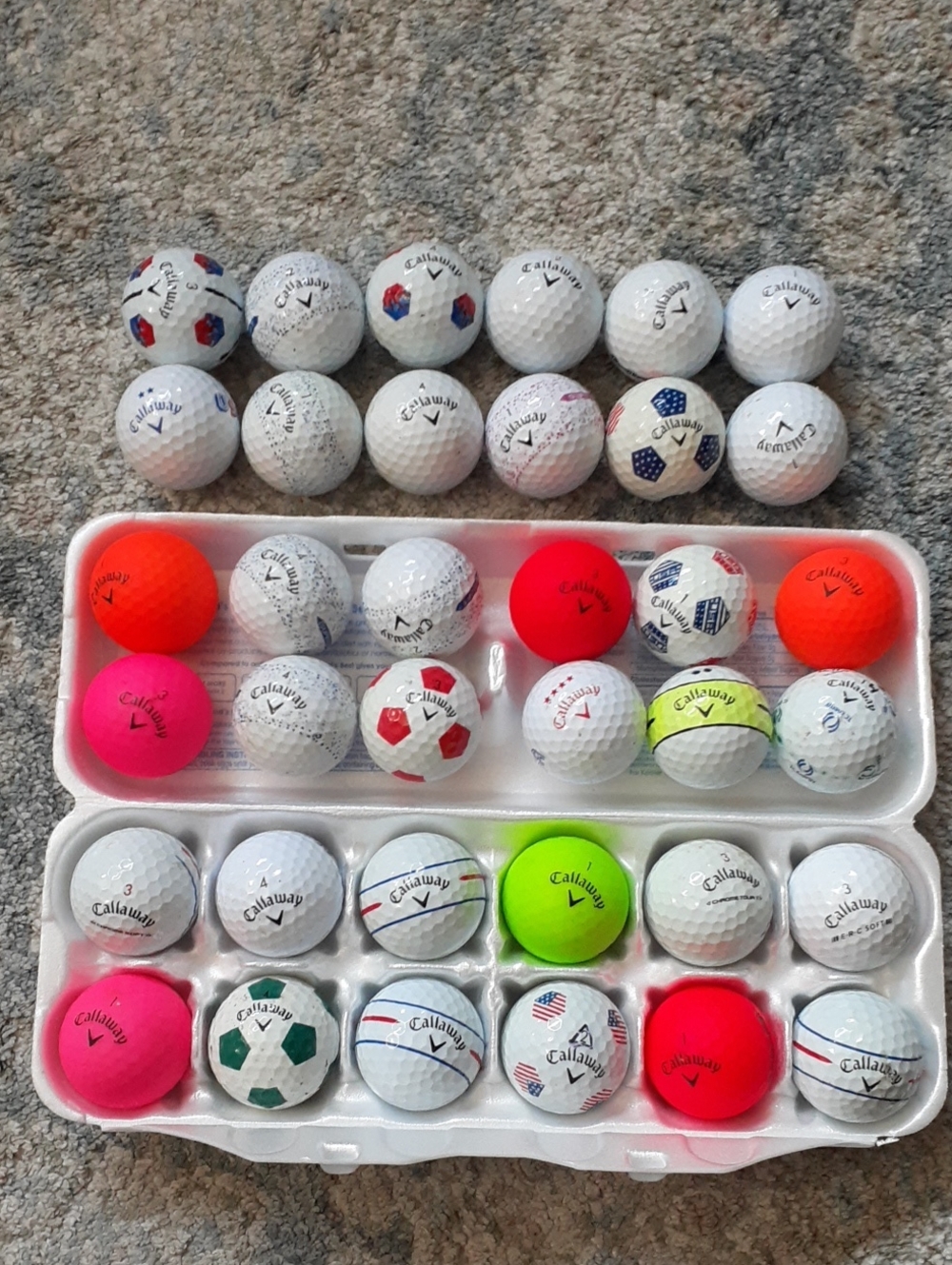 3 Dozen Callaway Golf Balls
